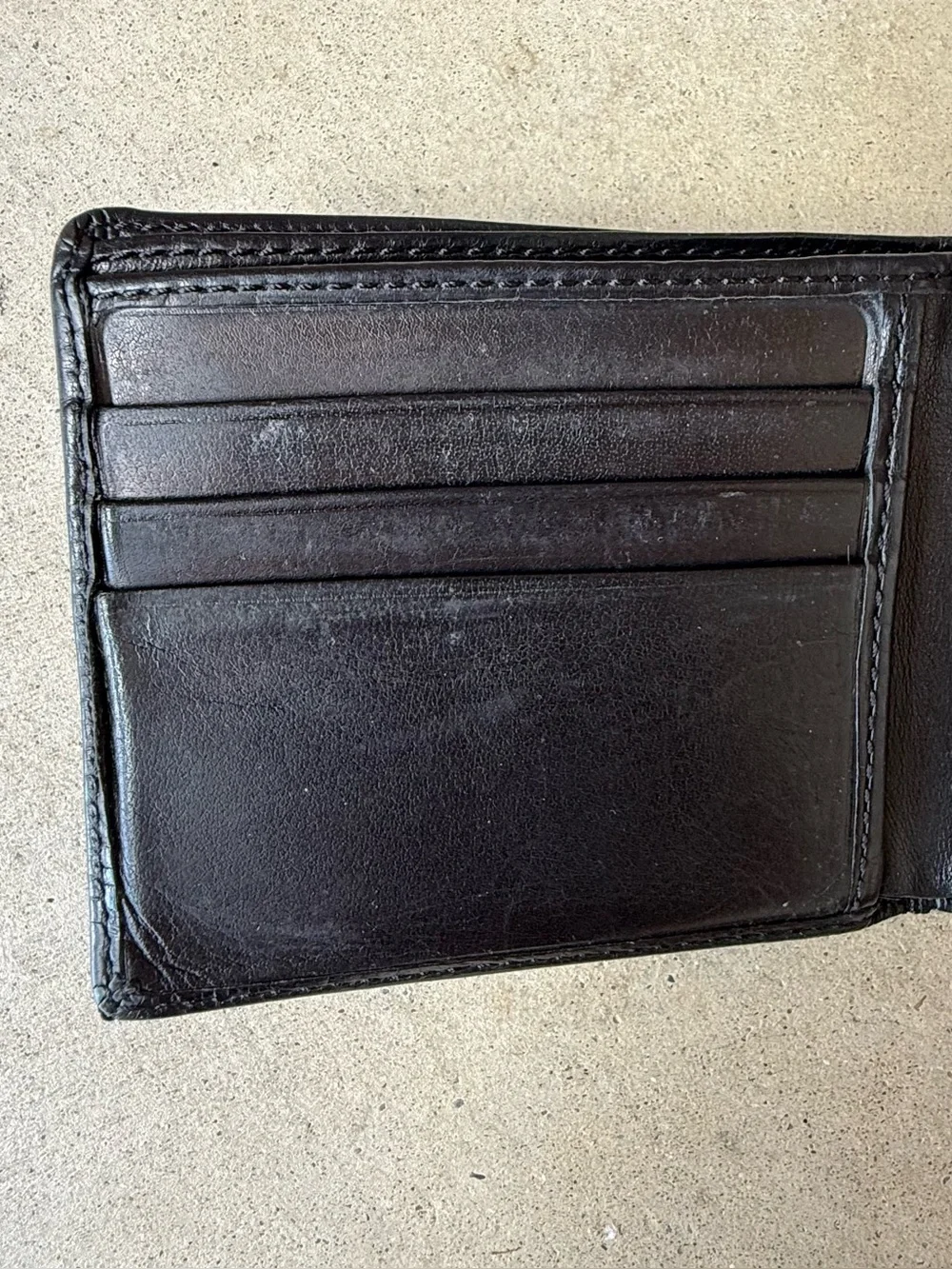 Coach Men’s Leather Wallet Bifold